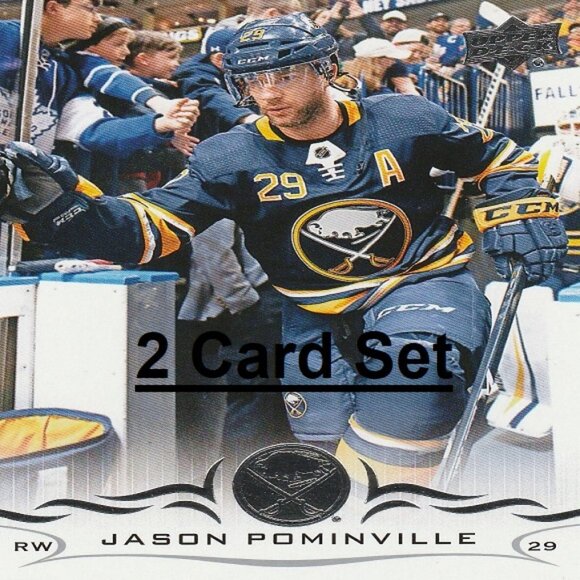 Jason Pominville Hockey Card Collection - Picture 1 of 3